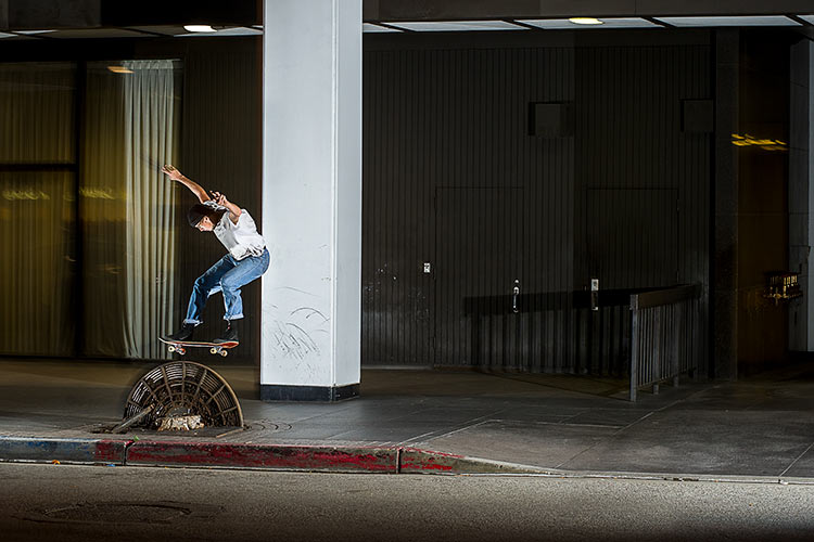 Johan Stuckey gap to grind bump to rainbow Downtown LA DZ 750px