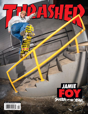 Jamie Foy Thrasher Cover May 2025