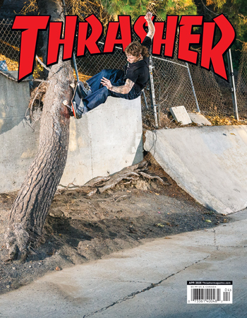 Tristan Funkhouser Thrasher Cover April 2025