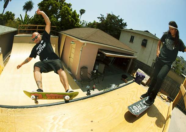 Burnout: Isolated Skateboard Ramp