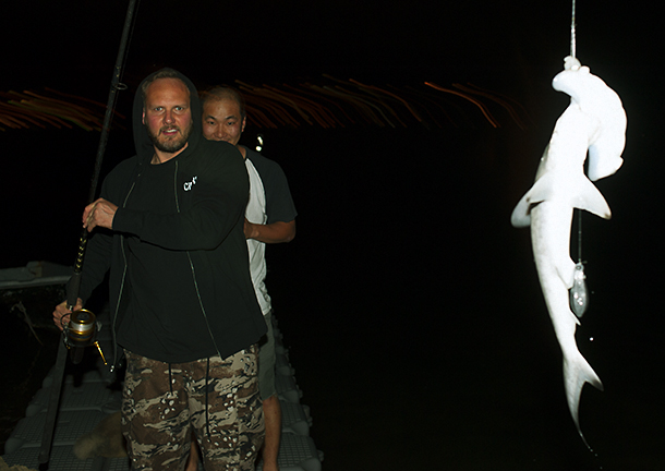 Burnout: Man Bites Shark