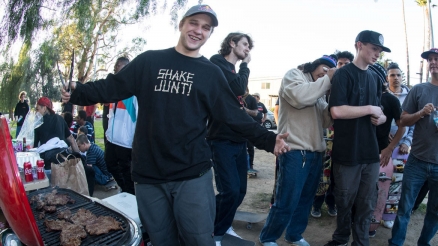 Jamie Foy BBQ Skate Jam Photos