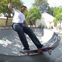 Arto Saari Skates His Pool with Ricta Speedrings