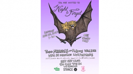 Todd Francis and Porous Walker&#039;s &quot;A Night to Forget&quot; Event