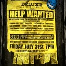 DLX&#039;s &quot;Help Wanted&quot; Art Show