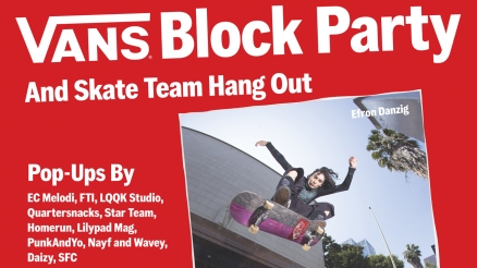 <span class='eventDate'>September 07, 2024</span><style>.eventDate {font-size:14px;color:rgb(150,150,150);font-weight:bold;}</style><br />Vans&#039; NYC Block Party Event