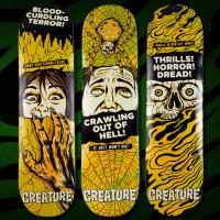 Creature&#039;s &quot;Horror Feature&quot; Board Series